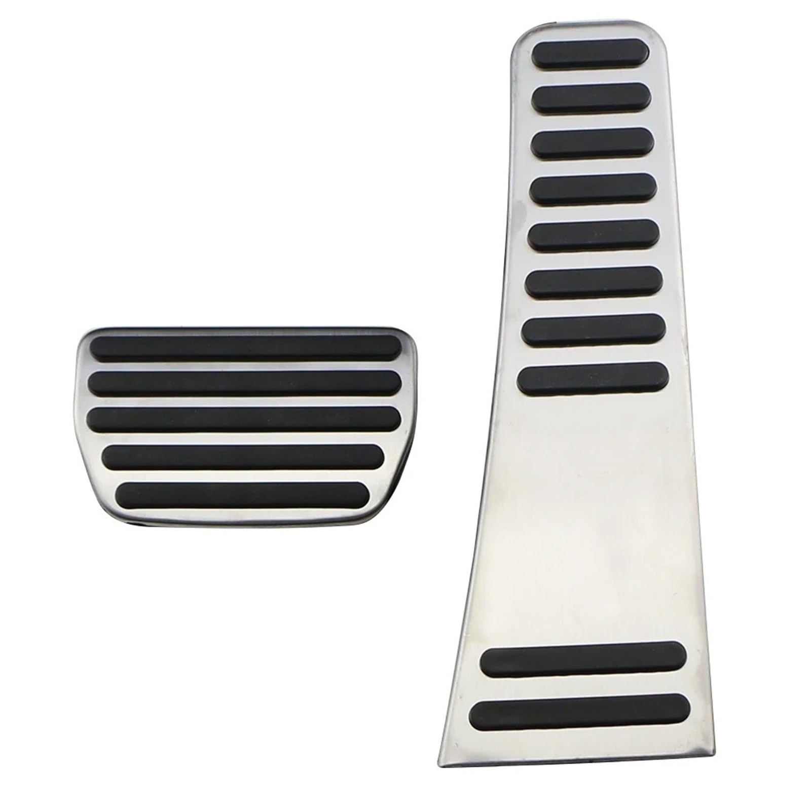 Pedalkappen Für Volvo Für XC90 2017-2021 Gas Bremse Fuß Rest Pedal Abdeckung Edelstahl Autopedalsatz(2Pcs at) von YANGTINGTING