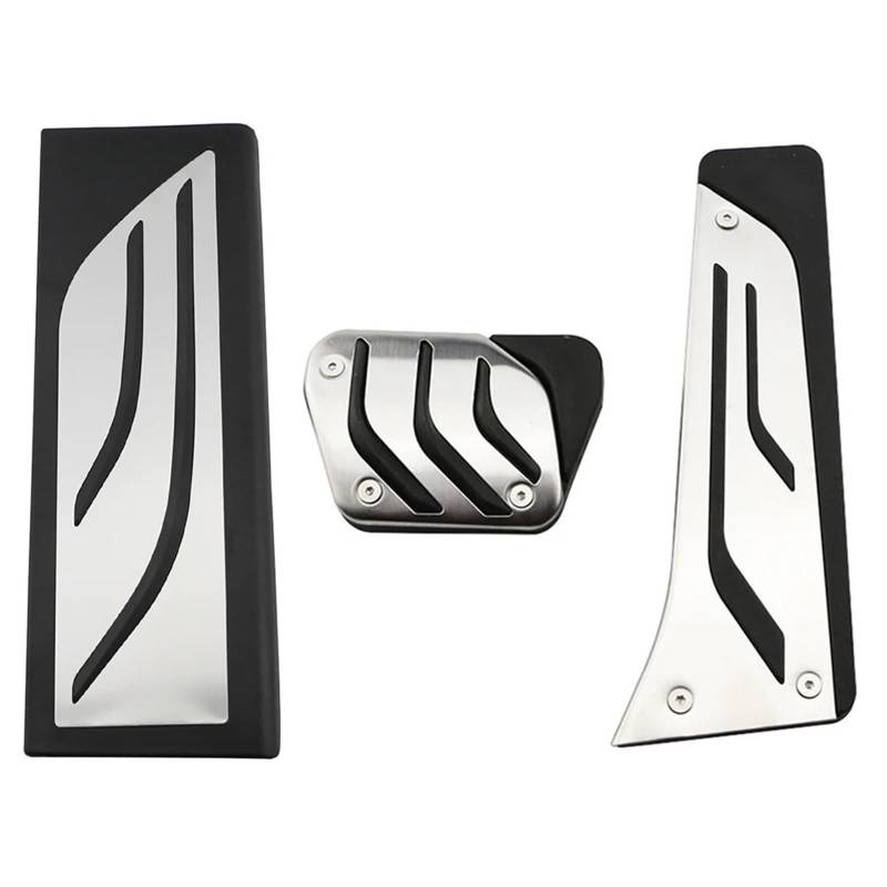 Pedalkappen Für X3 G01 Für X4 G02 2019-2022 LHD Gas Kraftstoff Bremse Kupplung Fuß Pedal Abdeckung Autopedalsatz(at with Rest) von YANGTINGTING