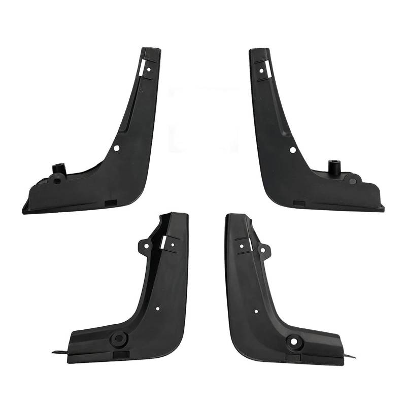 Spritzschutz Kotflügel Auto-Schmutzfänger Für Tesla Für Modell Für S 2012–2019 Schmutzfänger Kotflügel Schmutzfänger Vorne Und Hinten Kotflügelschutz 2013 2014 2015 Auto Rad Fender von YANGTINGTING