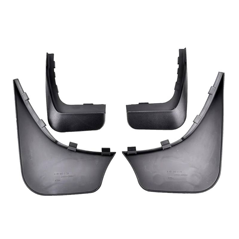 Spritzschutz Kotflügel Für Smart Für Fortwo Für Coupe Für Cabrio A451 C451 2008-2014 NMudguard Vorne Hinten Kotflügel Schmutzfänger Spritzschutz 2009 2010 2011 2012 13 Auto Rad Fender von YANGTINGTING