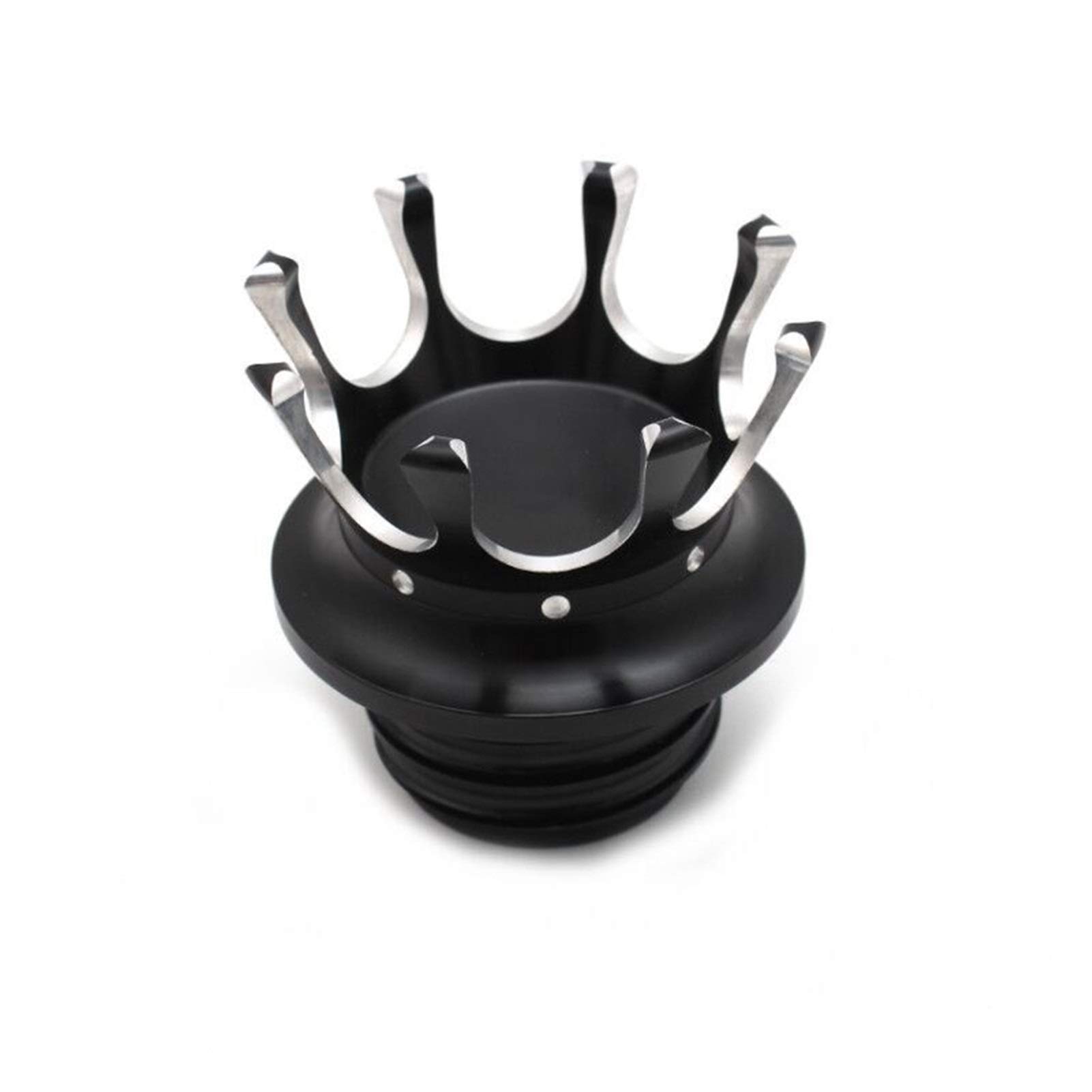 Diesel Tankdeckel,Auto Tankdeckel Ersatz König Kronen-Art-Flush Tankdeckel for Harley Sport Road King Dyna Softail zubehör (Color : A) von YANHAO