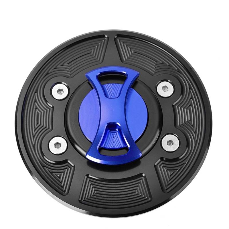 Diesel Tankdeckel,Auto Tankdeckel Ersatz Motorradzubehör Tankdeckel Tankdeckel-Abdeckung for BMW S1000RR (NICHT Comp Ver.) S1000 RR 2010-2016 2011 2012 2013 2014 2015 zubehör (Color : Blue) von YANHAO