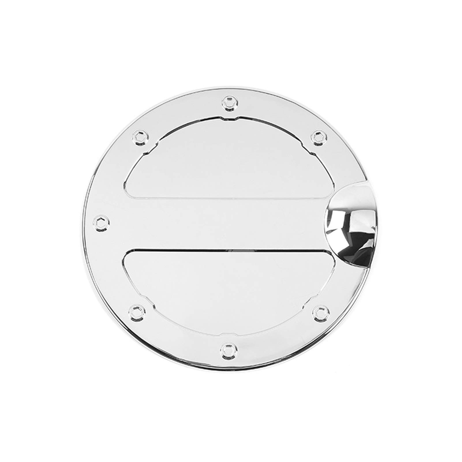 Diesel Tankdeckel,Auto Tankdeckel Ersatz Tankabdeckung Aufkleber for Ford Chrom Carbon Fiber ABS Tankdeckel Gas Tür Cap Öl-Tür-Abdeckung Aufkleber zubehör(A) von YANHAO