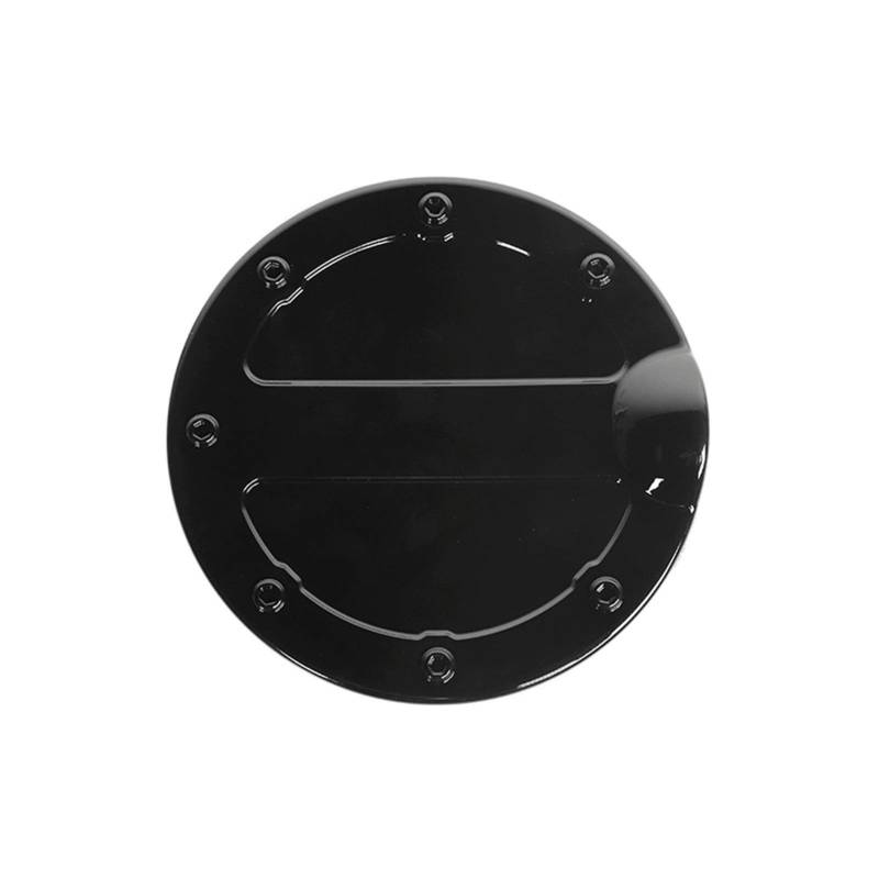 Diesel Tankdeckel,Auto Tankdeckel Ersatz Tankabdeckung Aufkleber for Ford Chrom Carbon Fiber ABS Tankdeckel Gas Tür Cap Öl-Tür-Abdeckung Aufkleber zubehör(Black) von YANHAO