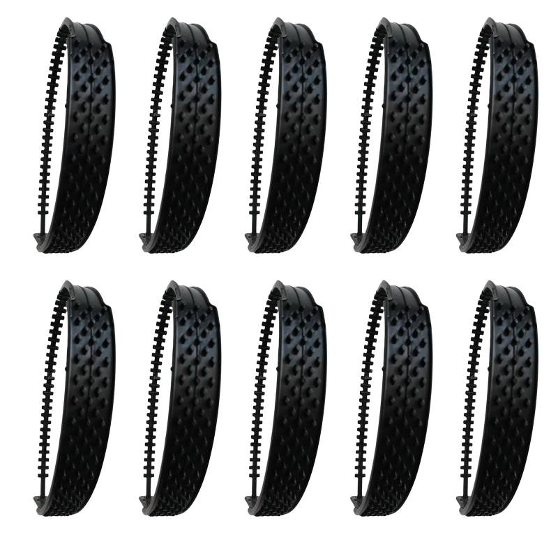 10pcs Nicht Slip Tree Bindungsbindungen Auto Reifen Anti Schlupfbänder Reifen Traktionen Helfen Stabile Traktionen Auf Der Eisschlamm & von YAOGUI