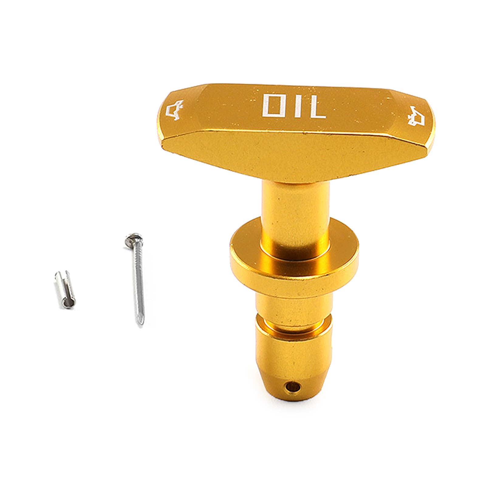 YAOGUI Motor Ölgriff Pull Getriebeöl Ziehgriff Aluminiumöl Tauchstickgriff YAOGUI Motor Ölgriff Pull Getriebeöl Ziehgriff Aluminiumöl Tauchstickgriff von YAOGUI
