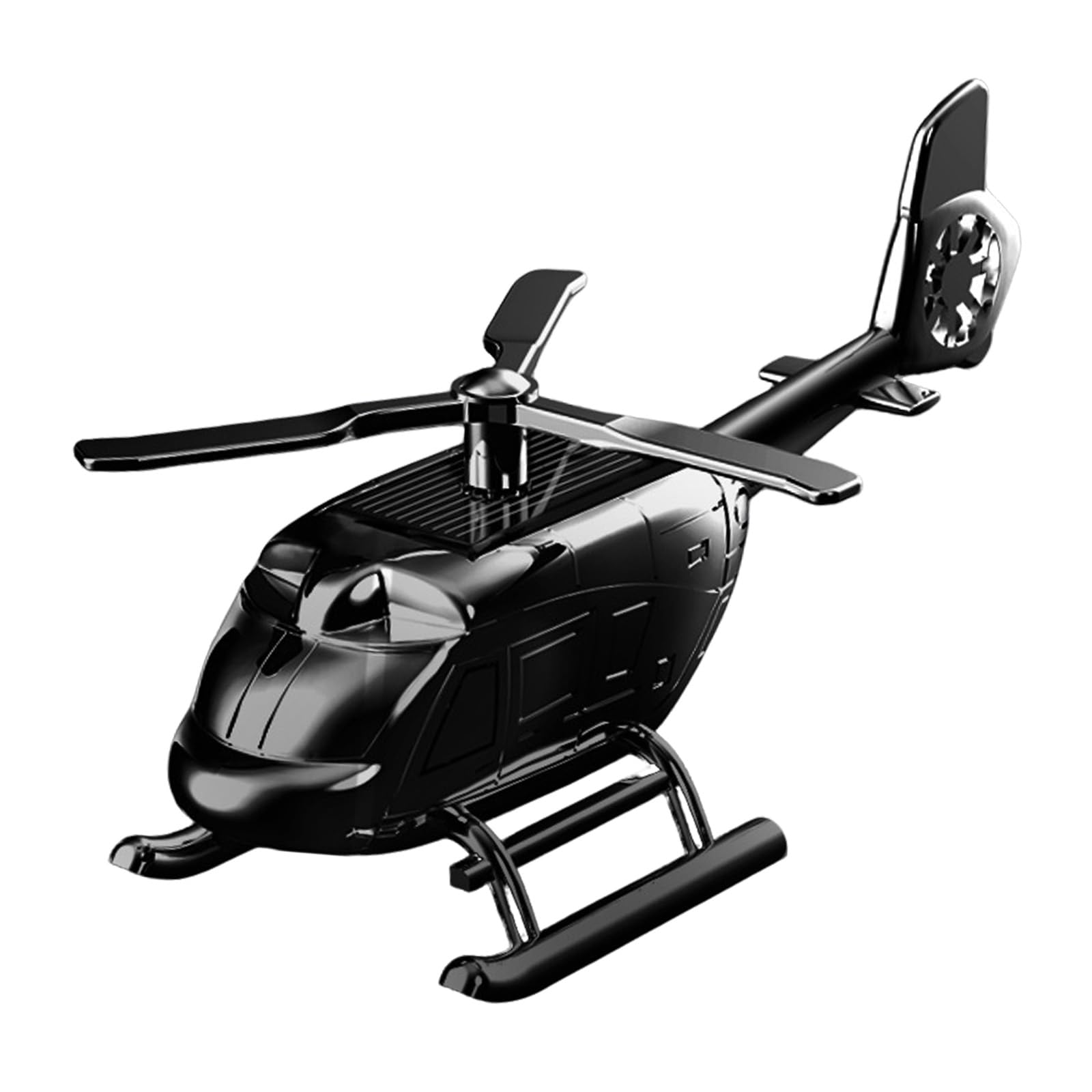 YAOGUI Solar Dashboard Ornament Fernbedienung Hubschrauber Figur Geeignet Für Die Innenausstattung Erfrischung Luft von YAOGUI