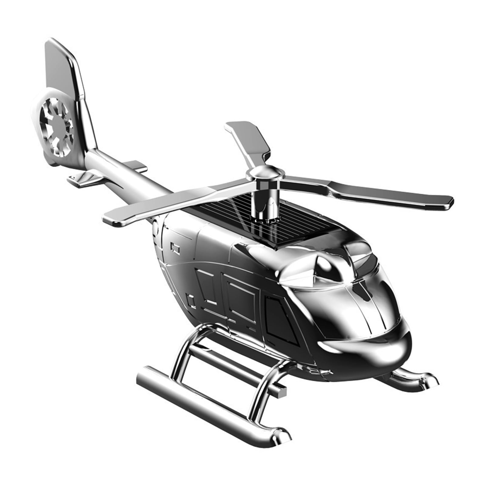 YAOGUI Solar Dashboard Ornament Fernbedienung Hubschrauber Figur Geeignet Für Die Innenausstattung Erfrischung Luft von YAOGUI