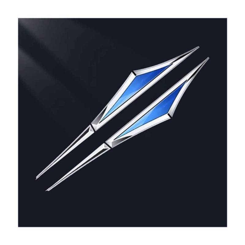 3D car Sticker Autoabzeichen Emblem, für Mercedes Benz W211 W203 W204 W210 W124 3D Metall Chrom Selbstklebende Logo Emblem Außendekoration Zubehör,A-normal von YAOOYHUILIYING