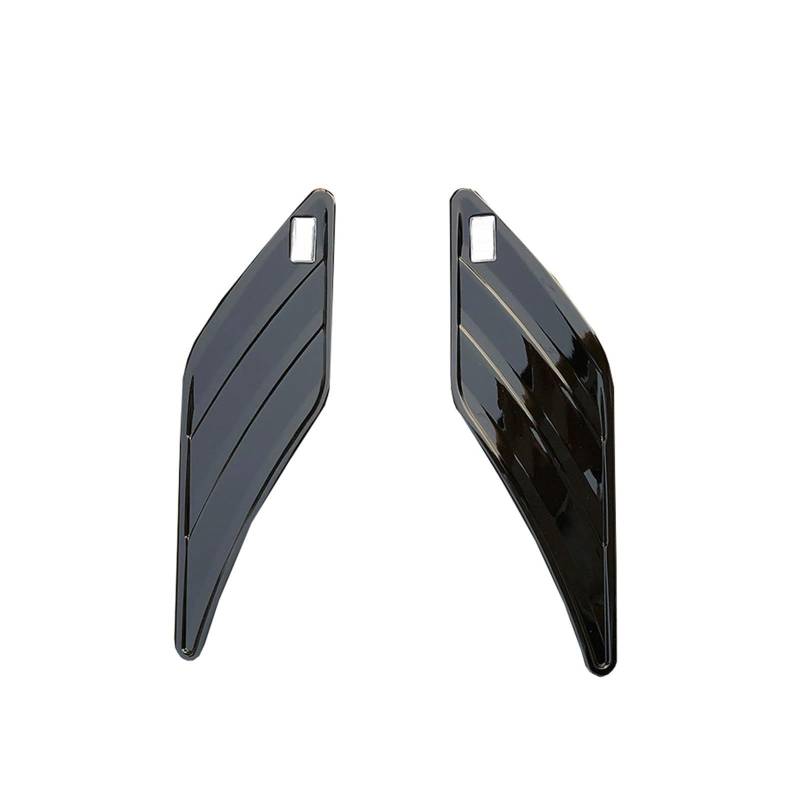 Auto Dach Spoiler Fenster Flügel 2 Stück Auto-Luft für Entlüftungsaufkleber, seitlicher Kotflügel-Aufkleber, ABT RS3 RS4 RS5 RS6 A6 C6 C5 A1 A3 8P A4 B8 B6 A5 A7 A8 Q5 Q7 TT R8 ABT von YAOOYHUILIYING