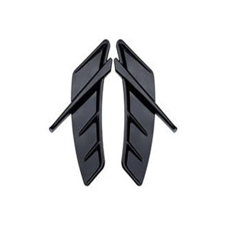 Auto Dach Spoiler Fenster Flügel 2 Stück Auto-Luft für Entlüftungsaufkleber, seitlicher Kotflügel-Aufkleber, ABT RS3 RS4 RS5 RS6 A6 C6 C5 A1 A3 8P A4 B8 B6 A5 A7 A8 Q5 Q7 TT R8 ABT von YAOOYHUILIYING