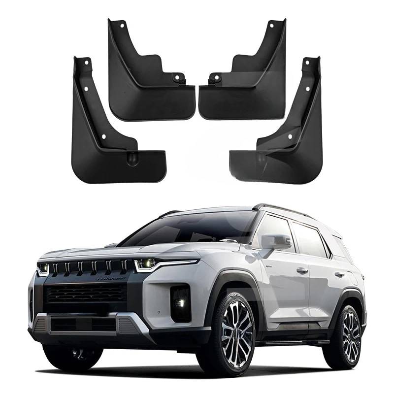 Auto Schmutzfänger für SsangYong Torres 2022, Spritzschutz Kotflügel Splash Klappen Spritzschutz Flap Guards Zubehör Wasserdicht von YAOOYHUILIYING