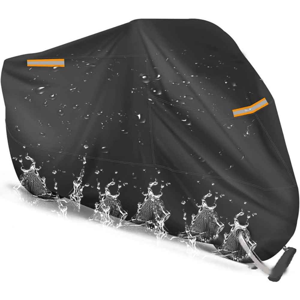 Motorrad Abdeckplane, Für BMW R 1250 GS Adventure Triple Black 2020-2022 Motorradgarage Winterfest Schutzhülle, Wasserdicht und UV,XXL-normal Motorrad Abdeckplane, Für BMW R 1250 GS Adventure Triple Black 2020-2022 Motorradgarage Winterfest Schutzhülle, Wasserdicht und UV,XXL-normal von YAOOYHUILIYING