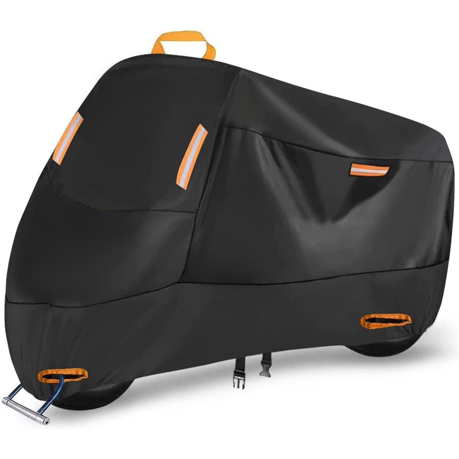 Motorrad Abdeckplane für Ducati XDiavel 2016-2024, Outdoor Motorradabdeckung Wasserdicht Winterfest Motorradgarage, Motorradplane UV-Schutz Staubdicht Kratzfestes,XXXL(265x105x125cm) von YAOOYHUILIYING
