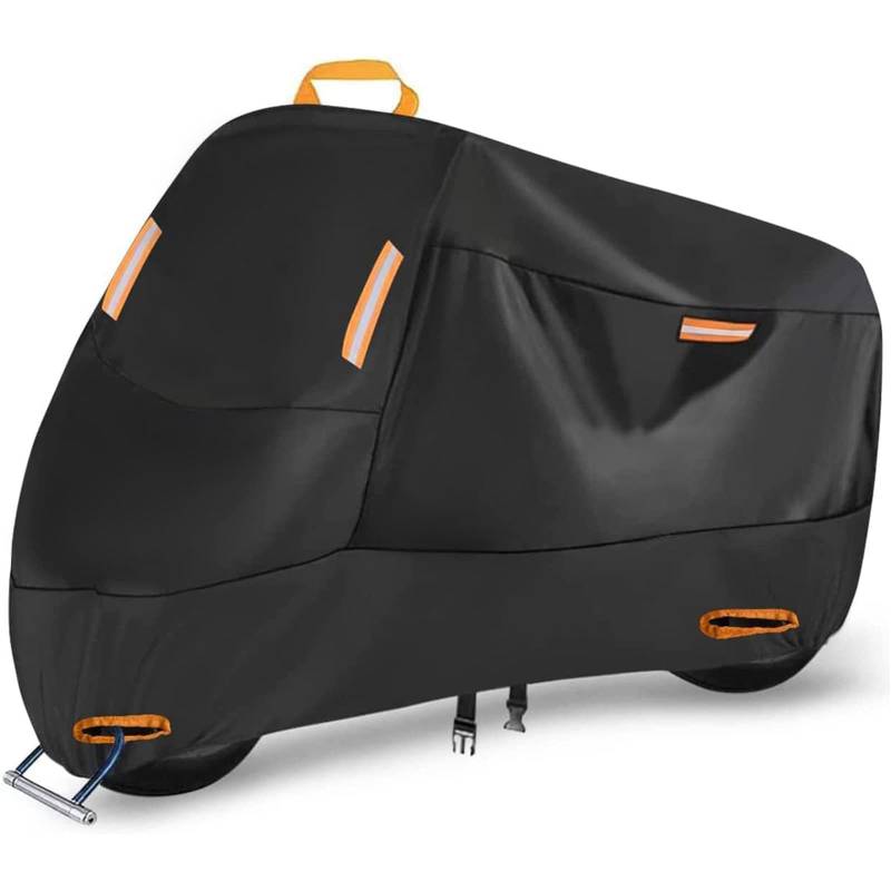 Motorrad Abdeckplane für Ducati XDiavel 2016-2024, Outdoor Motorradabdeckung Wasserdicht Winterfest Motorradgarage, Motorradplane UV-Schutz Staubdicht Kratzfestes,XXXL(265x105x125cm) von YAOOYHUILIYING