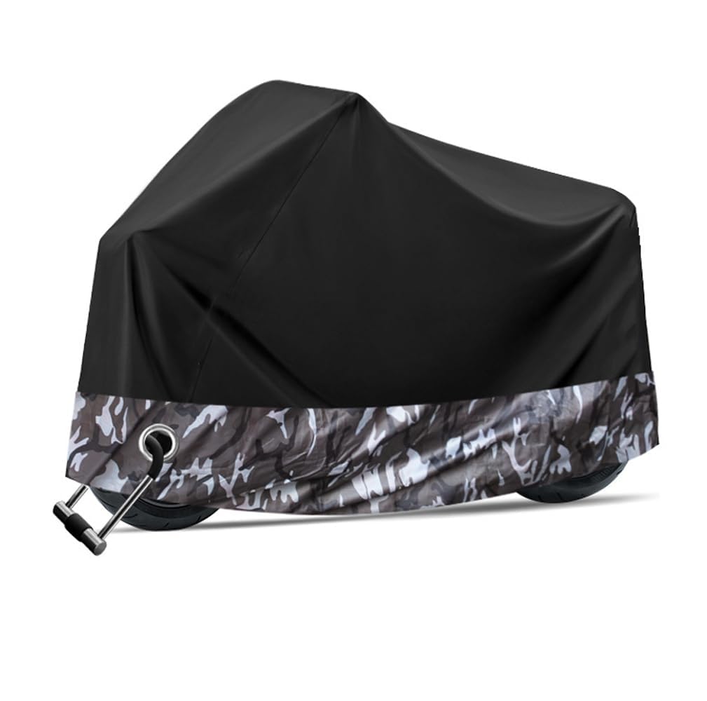 Motorrad Abdeckplane für Fantic Caballero Flat Track 125 250 500 Rally/Scrambler 500,Outdoor Atmungsaktiv Motorradabdeckung UV-Beständiges Abdeckung,A/Blackcamouflage-XXXL Motorrad Abdeckplane für Fantic Caballero Flat Track 125 250 500 Rally/Scrambler 500,Outdoor Atmungsaktiv Motorradabdeckung UV-Beständiges Abdeckung,A/Blackcamouflage-XXXL von YAOOYHUILIYING