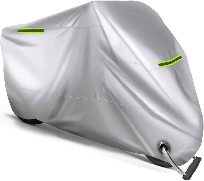 Motorrad Abdeckplane für Honda SH 150 2002-2023, Wasserdicht Staubdicht Motorradabdeckung, Motorradgarage Motorrad Schutzhülle mit Verriegelungslöchern von YAOOYHUILIYING