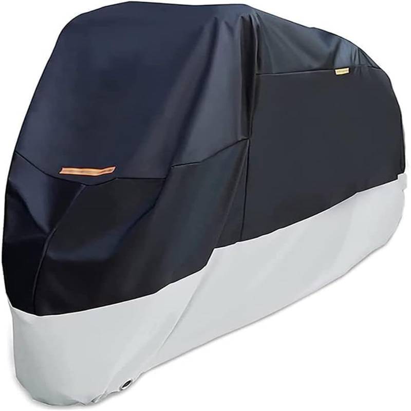 Motorrad Abdeckungen für BMW F 850 GS F850G ADV F750GS F850 GS F 750 GS, Motorräder Abdeckplane Beständiges Staubschutz UV-Beständiges Zubehör,A/Black-Silver-XXXXL von YAOOYHUILIYING