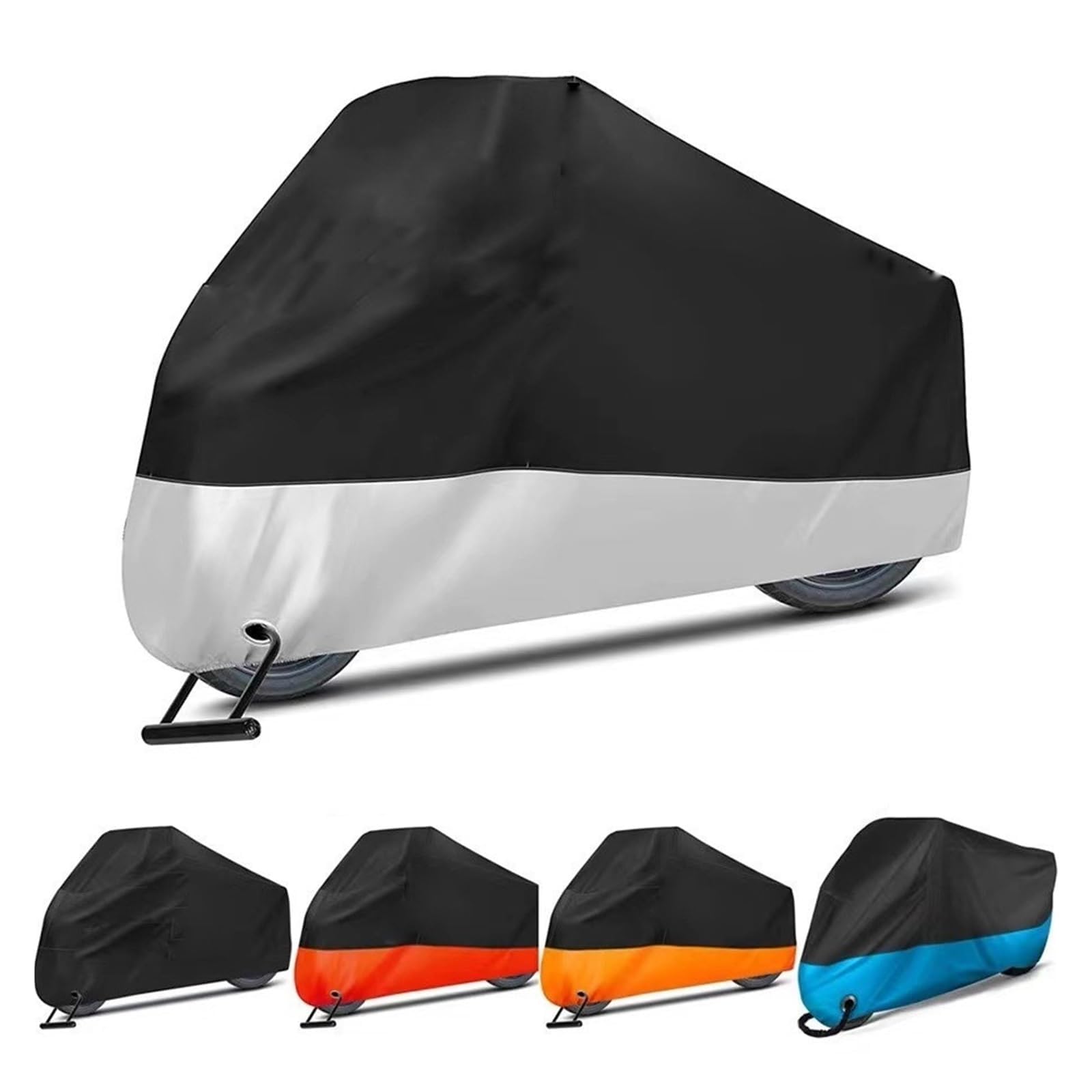 Motorradabdeckung Motorradabdeckung ML XL XXL XXXL XXXXL Universal Outdoor UV-Schutz Fahrrad Regen Staubdicht Roller Abdeckungen Wasserdicht 190T Motorrad Plane Motorradabdeckung Motorradabdeckung ML XL XXL XXXL XXXXL Universal Outdoor UV-Schutz Fahrrad Regen Staubdicht Roller Abdeckungen Wasserdicht 190T Motorrad Plane von YAOOYHUILIYING