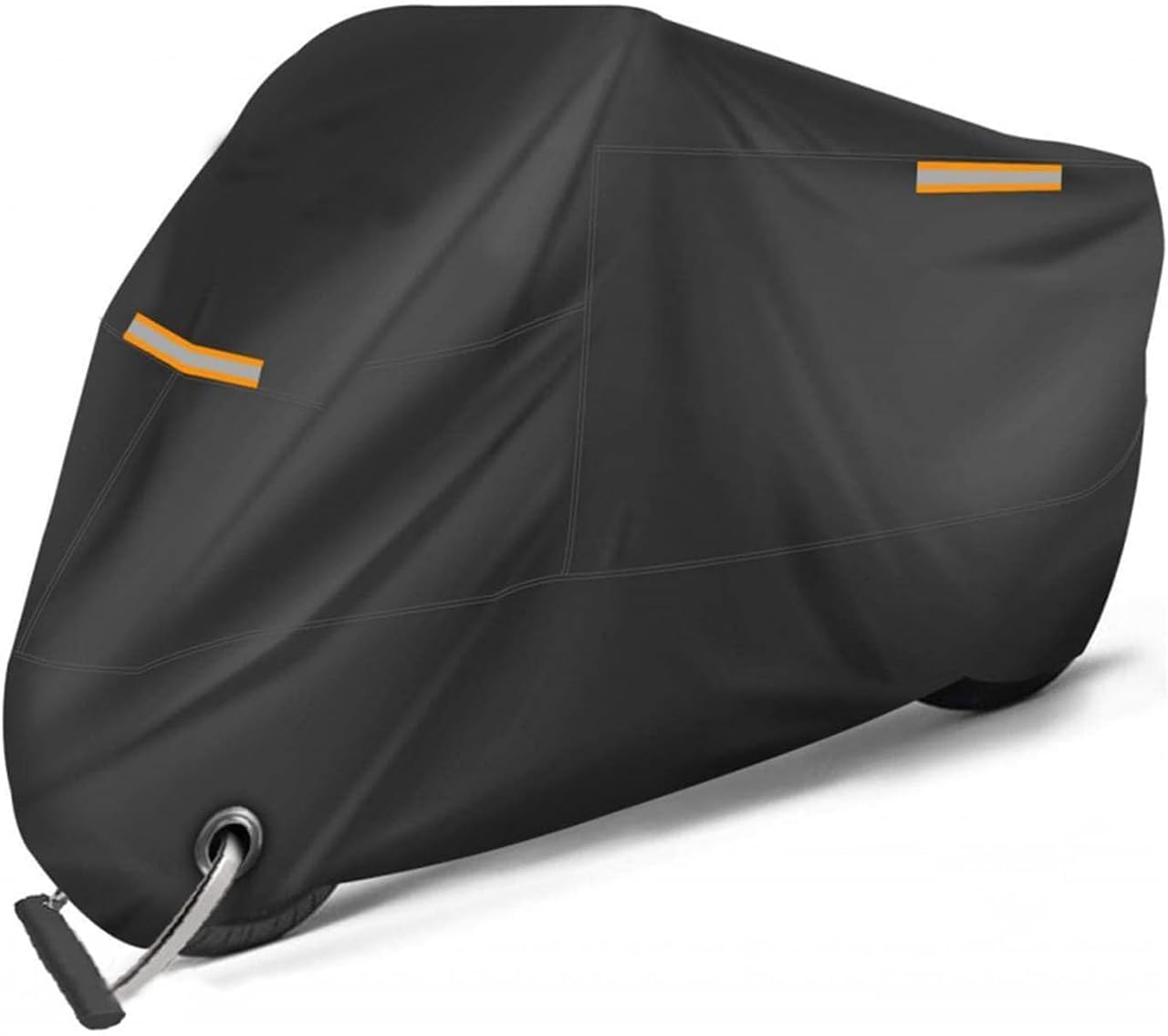Motorradabdeckung für Harley-Davidson Softail Slim S-Modelle, Allwetter-Schutzhülle, Wasserdicht und UV-Beständig, Kratzfest und Reißfest,A/Black-normal Motorradabdeckung für Harley-Davidson Softail Slim S-Modelle, Allwetter-Schutzhülle, Wasserdicht und UV-Beständig, Kratzfest und Reißfest,A/Black-normal von YAOOYHUILIYING