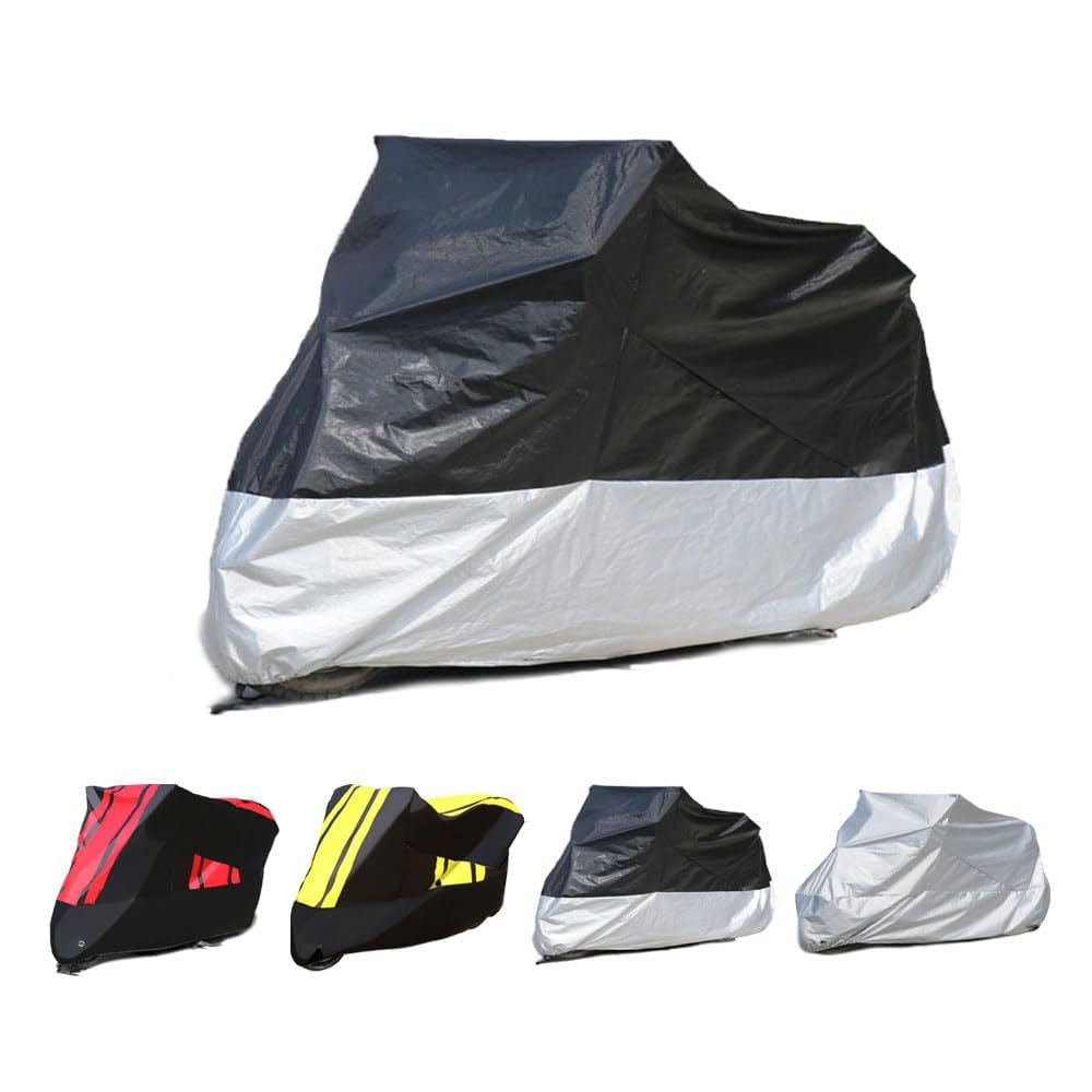 Motorradabdeckung für Yamaha FJR1300 FJR 1300 2001-2021 2022 2023 2024 Wasserdicht Motorrad Abdeckplane Regen UV-Schutz Outdoor Zubehör,Blacksilver-normal Motorradabdeckung für Yamaha FJR1300 FJR 1300 2001-2021 2022 2023 2024 Wasserdicht Motorrad Abdeckplane Regen UV-Schutz Outdoor Zubehör,Blacksilver-normal von YAOOYHUILIYING
