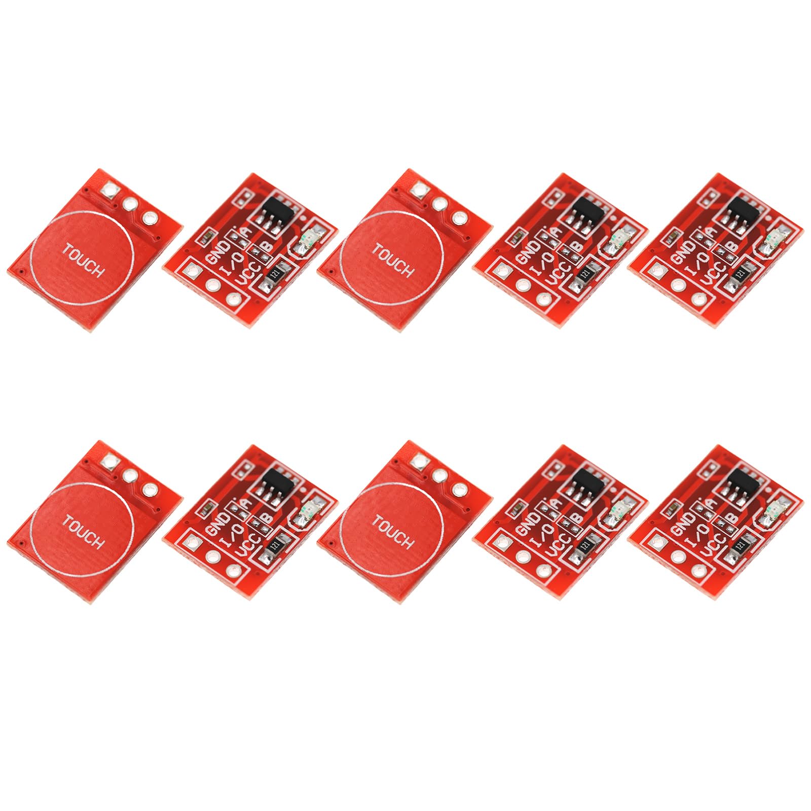 TTP223 Touch-Schalter-Modul, TTP223, kapazitive Schalter, Knopfmodul, geringer Stromverbrauch für lange Akkulaufzeit TTP223 Touch-Schalter-Modul, TTP223, kapazitive Schalter, Knopfmodul, geringer Stromverbrauch für lange Akkulaufzeit von YAPAILANG