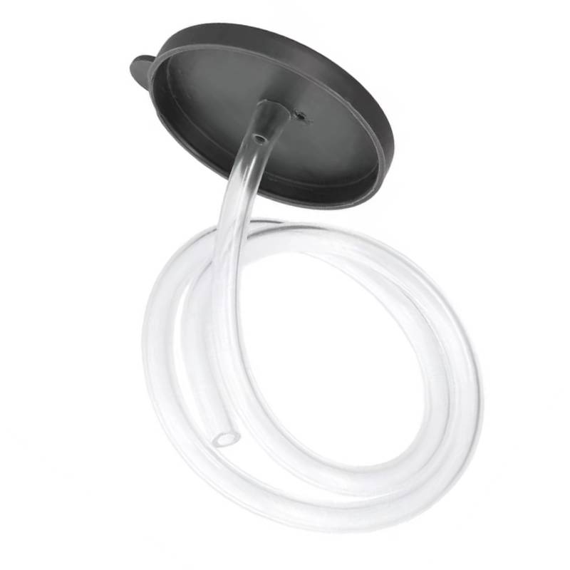 Deckel WaschwasserbehäLter Kompatibel Mit Nissan Für Terrano Für R50 1995-2004 Auto-Scheibenwischer-Waschflüssigkeitsbehälter-Abdeckung Wassertank-Flaschenverschlussrohr OEM: B8913JG000(With tube) von YAQEMOE