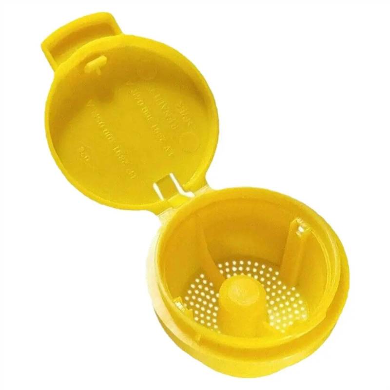 YAQEMOE Deckel WaschwasserbehäLter Kompatibel Mit Für Clio Für M K4 2012 2013 2014 2015 2016 2017 2018 Scheibenwaschflüssigkeitsbehälter-Tankdeckel 289135972R 289130004R von YAQEMOE
