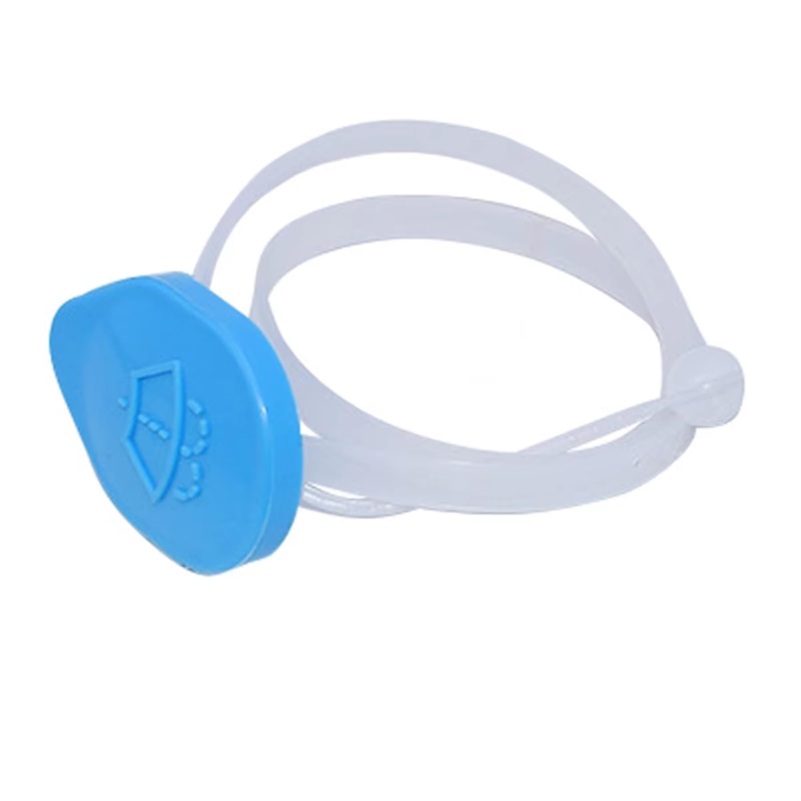 YAQEMOE Deckel WaschwasserbehäLter Kompatibel Mit Für Fit 2009–2013 Auto Frontscheibe Wischer Waschflüssigkeit Reservoir Tank Flasche Kappe Deckel 76802TF0003 76802T6A003(Cap with Rope) von YAQEMOE
