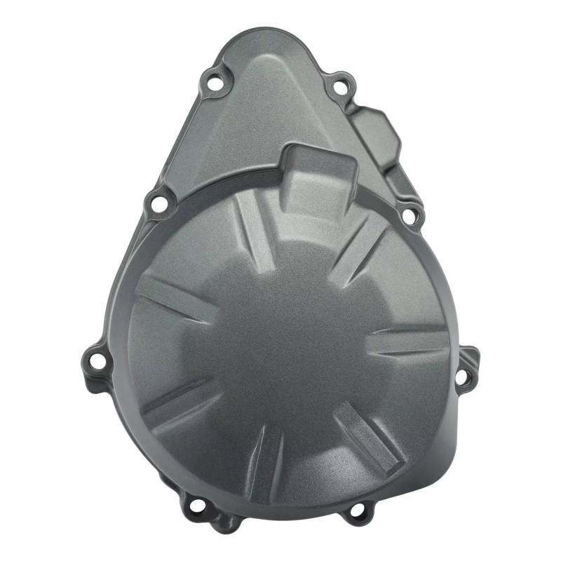 YAQEMOE Kurbelgehäusedeckel Für Z900 Abs 2017 2018 2019 Motorrad Linke Stator Motor Abdeckung Kurbelgehäuse Motor Stator Gehäuse Kappen Motor Stator Schutz Fall Teile(Silver Gray) von YAQEMOE