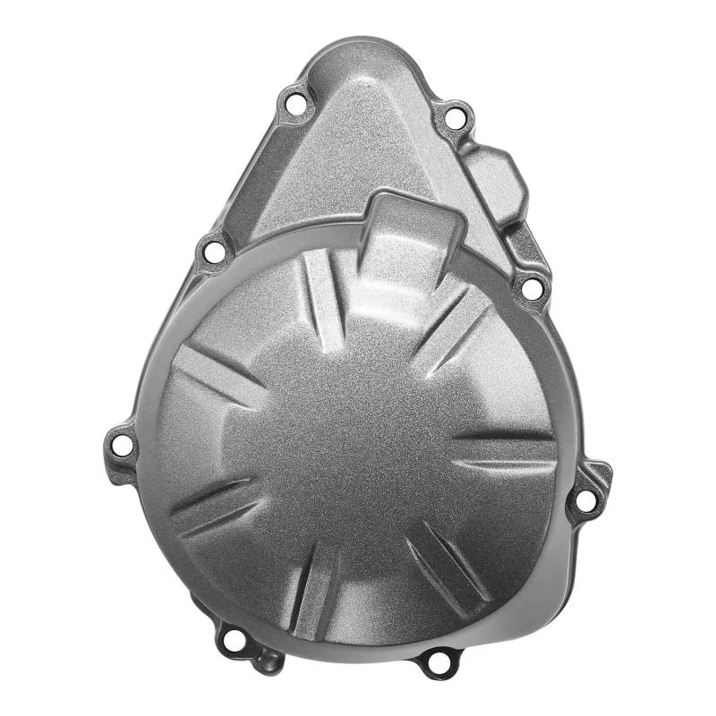 YAQEMOE Kurbelgehäusedeckel Für Z900 Abs 2017 2018 2019 Motorrad Linker Stator Motorkurbelgehäuseabdeckung Motorstatorgehäusekappen Motorstatorschutzgehäuse Zubehör(Silver) von YAQEMOE