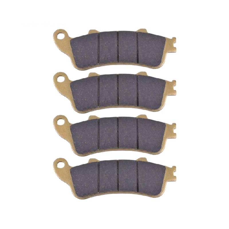 YAQEMOE Offroad Bremsbeläge Für ST1100 at AV AW AX AY A1 Für A2 Für Pan European ABS 1996-2002 Für ST1300 2 3 4 6 Für Pan European 2002-2007 Motorrad Vorne Hinten Bremsbeläge(Front) von YAQEMOE