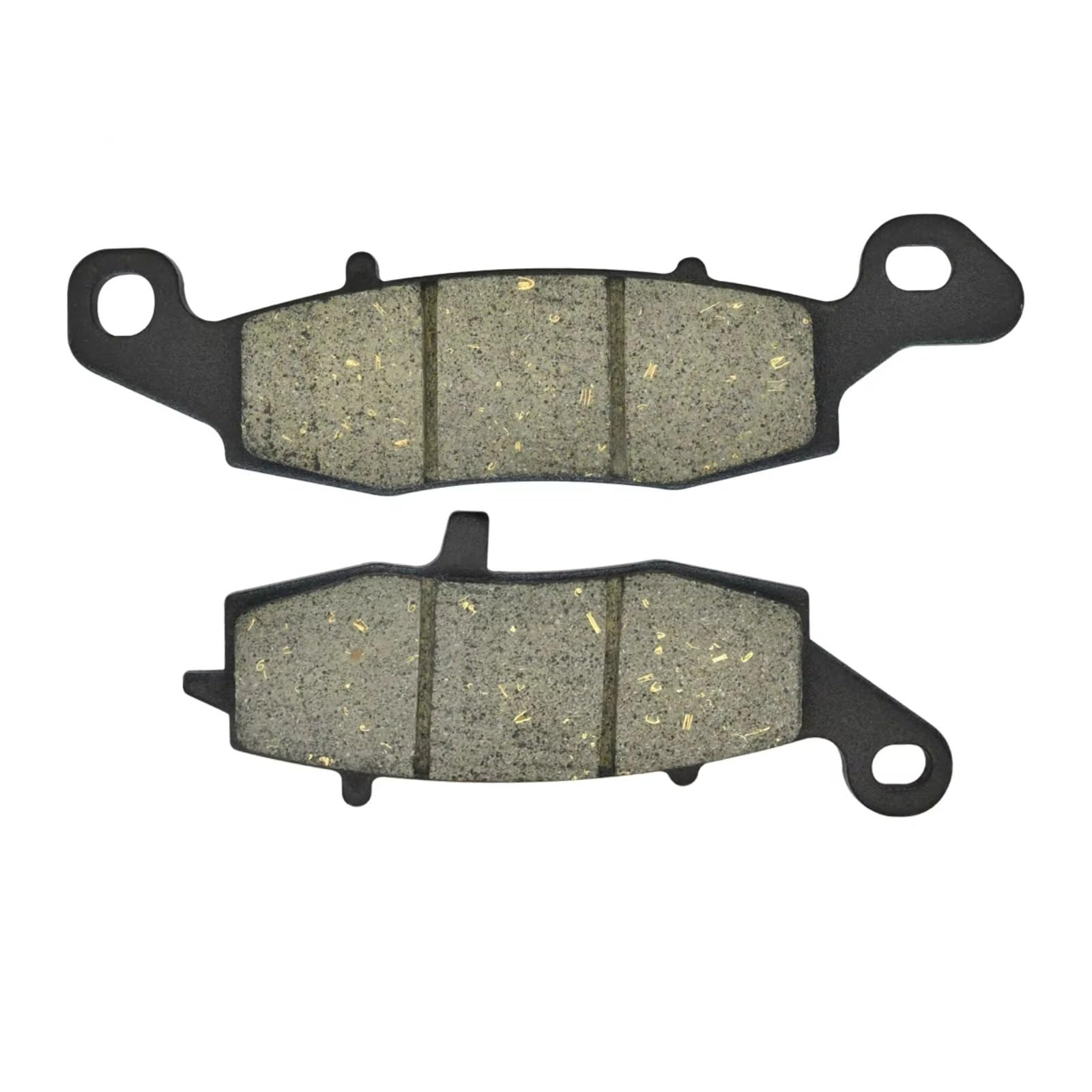 YAQEMOE Offroad Bremsbeläge Kompatibel Mit Für KLE 650 A7F A8F A9F CAF CBF CCF CDF B7F B8F B9F Für DAF DBF DCF DDF ABS 2007-2013 Motorrad Vorne Hinten Bremsbeläge(Front) von YAQEMOE