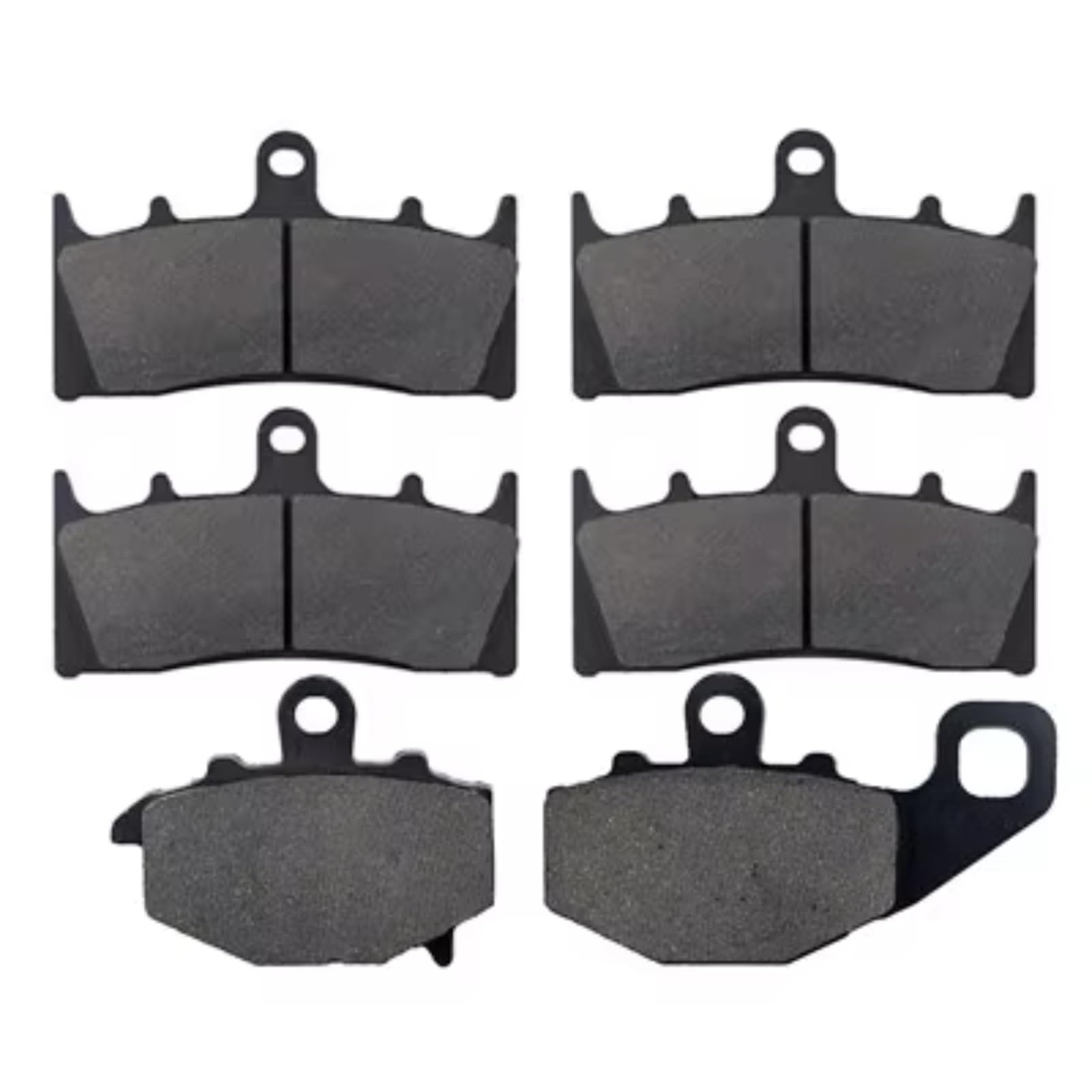 YAQEMOE Offroad Bremsbeläge Kompatibel Mit Für ZZR 600 J6F J7F J8F 2006 2007 2008 Für ZX 6R A1 Für ZX 636 A1 636cc 2002 Motorrad-Bremsbeläge Vorne(Front and Rear) von YAQEMOE