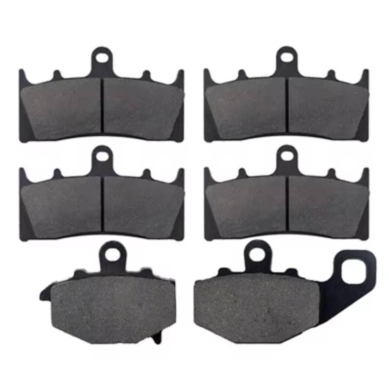 YAQEMOE Offroad Bremsbeläge Kompatibel Mit Für ZZR 600 J6F J7F J8F 2006 2007 2008 Für ZX 6R A1 Für ZX 636 A1 636cc 2002 Motorrad-Bremsbeläge Vorne(Front and Rear) von YAQEMOE