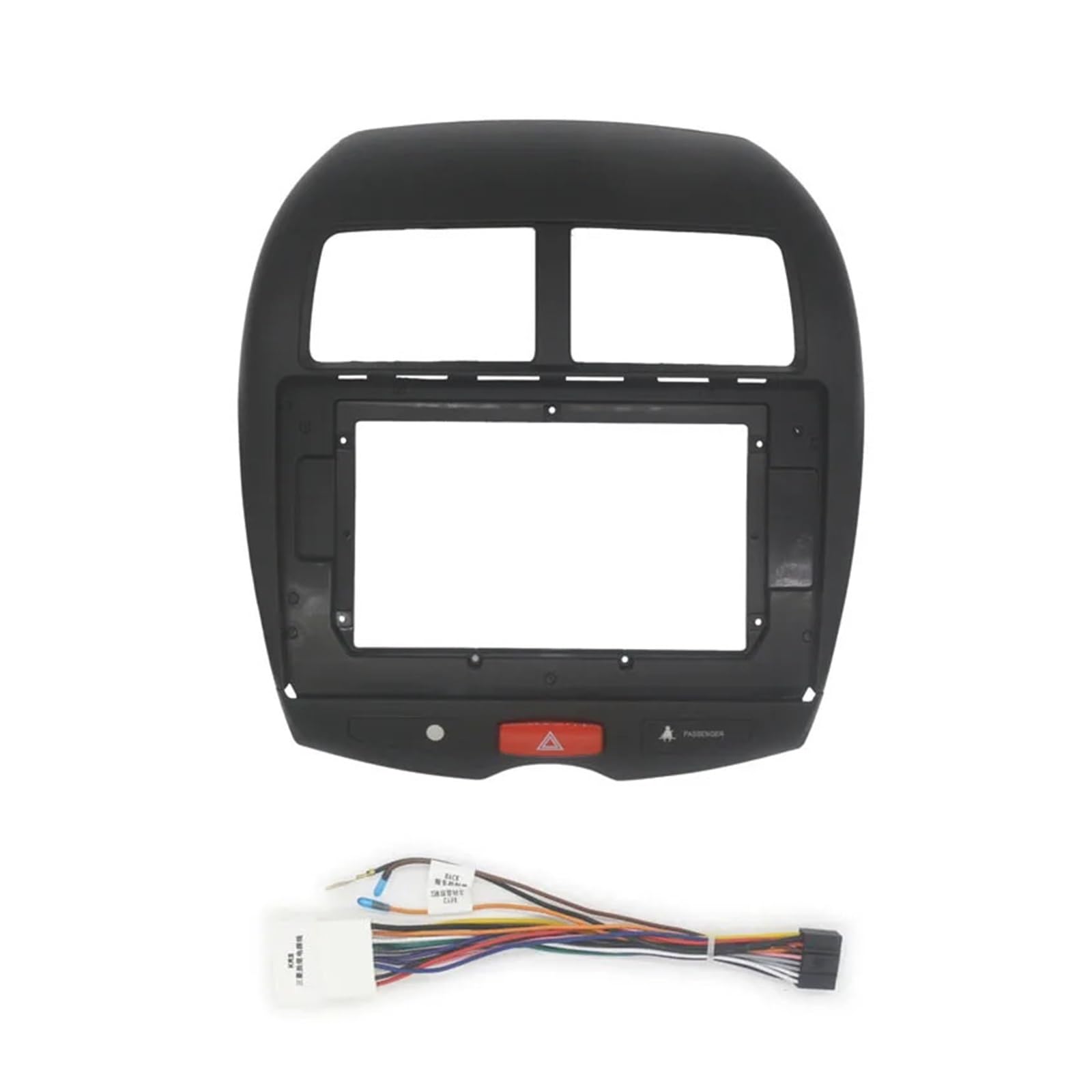 Lanliuhui Store 2-Din-Autoradio-Blende, kompatibel mit ASX, kompatibel mit RVR, kompatibel mit Outlander 2010–2016, Sport-Auto-Stereo-Installation, Armaturenbrett-Montagerahmen-Kit(Fascia and Cable,7 Lanliuhui Store 2-Din-Autoradio-Blende, kompatibel mit ASX, kompatibel mit RVR, kompatibel mit Outlander 2010–2016, Sport-Auto-Stereo-Installation, Armaturenbrett-Montagerahmen-Kit(Fascia and Cable,7 von YASTOOLS