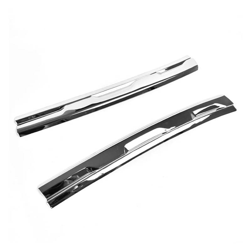Lanliuhui Store 2 STÜCKE Chrom Frontgitter Grill Stoßstangenabdeckung Ziereinsatz Motorhaubenzierleiste Styling Schutzfolie Kompatibel mit Tiguan Mk2 2016-2021 von YASTOOLS