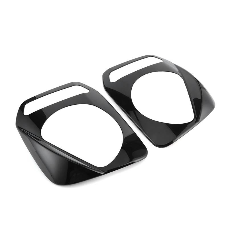 Lanliuhui Store 2Pcs Auto Front Scheinwerfer Abdeckung Scheinwerfer Trim Decor Kompatibel Mit Jimny 2007-2017 Auto Licht Abdeckung von YASTOOLS