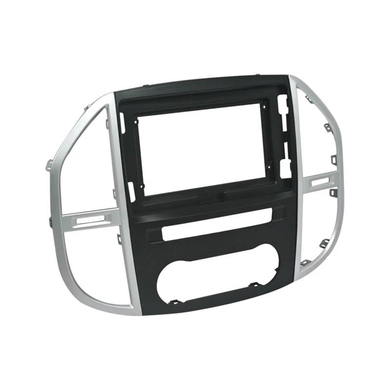 Lanliuhui Store 2din 9 Zoll Autoradio-Rahmen Kompatibel mit Be*nz Kompatibel mit Vito 3 W447 2014-2021 Auto-Panel-Trimm-Kit Automotive Stereo Dash Fascia von YASTOOLS