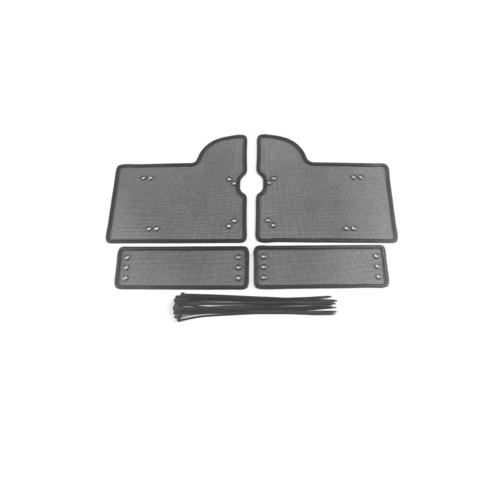 Lanliuhui Store 4 STÜCKE Auto Insektensichere Lufteinlassschutzabdeckung Airin Insert Net Vent Racing Grillfilter Kompatibel mit PALISADE LX2 2020-2025(20-22) von YASTOOLS
