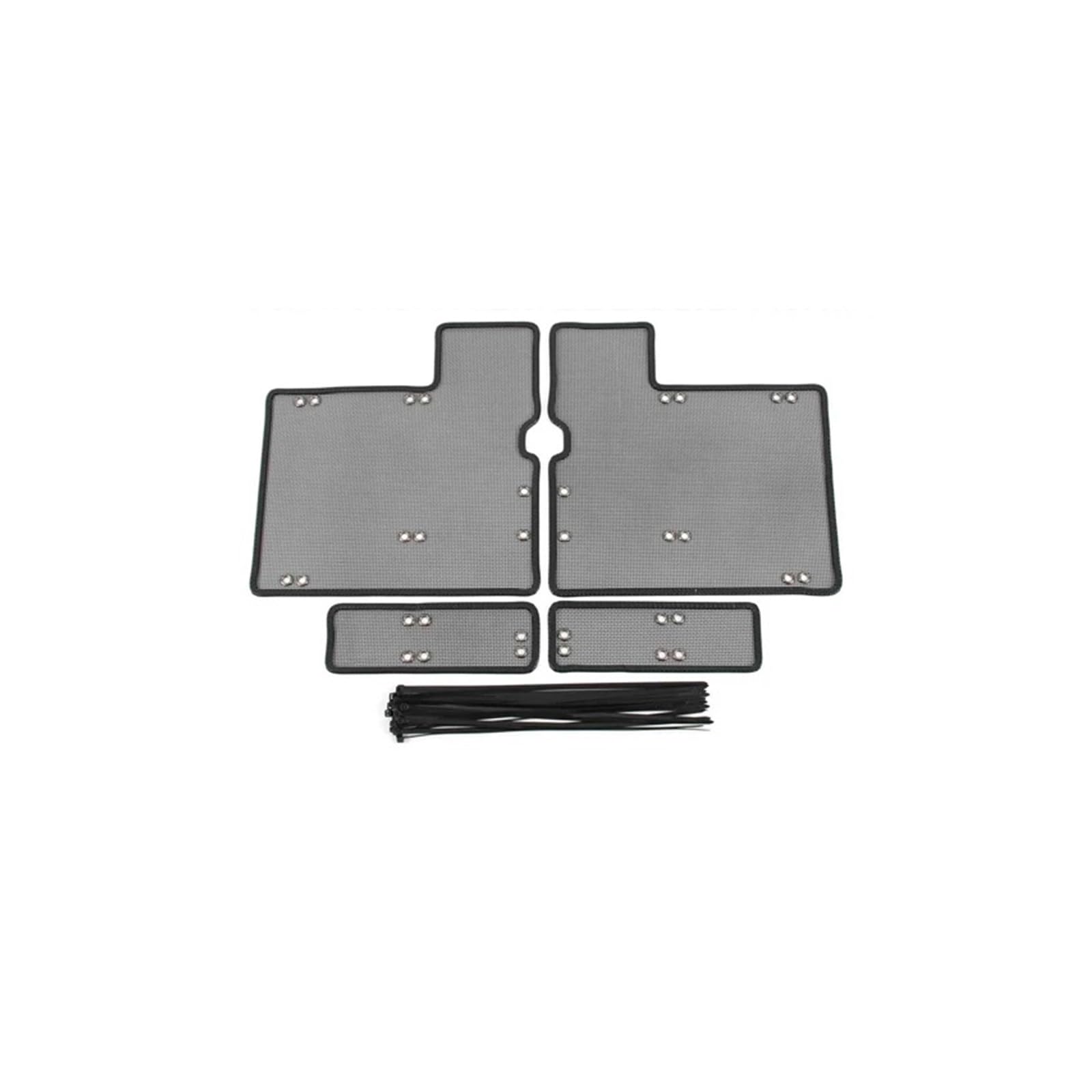 Lanliuhui Store 4 STÜCKE Auto Insektensichere Lufteinlassschutzabdeckung Airin Insert Net Vent Racing Grillfilter Kompatibel mit PALISADE LX2 2020-2025(23-25 B) von YASTOOLS