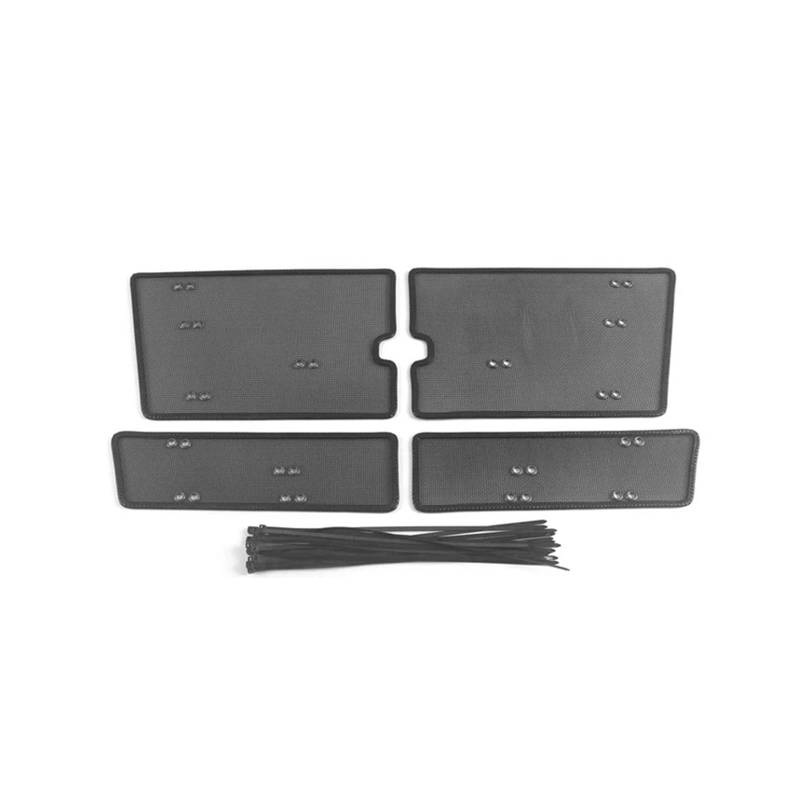 Lanliuhui Store 4 STÜCKE Auto Insektensichere Lufteinlassschutzabdeckung Kompatibel Mit TUCSON NX4 2021-2025 Einsatz Vent Racing Grill Filternetz Zubehör(With Camera) von YASTOOLS