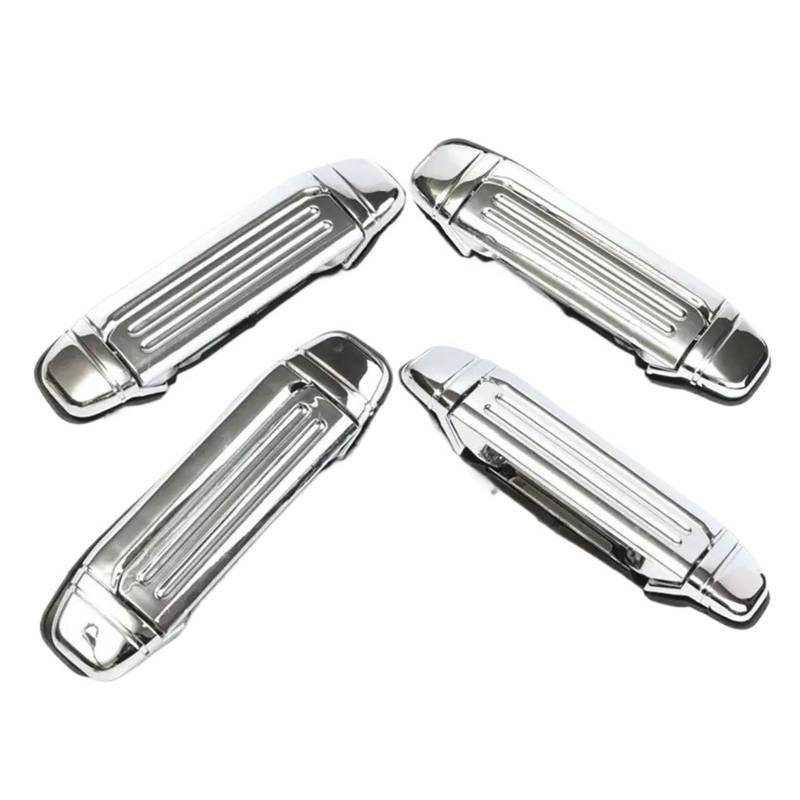 Lanliuhui Store 4 stücke Auto Chrom Türgriff Kompatibel Mit PAJERO 1992-1997 Auto Zubehör Türgriff von YASTOOLS