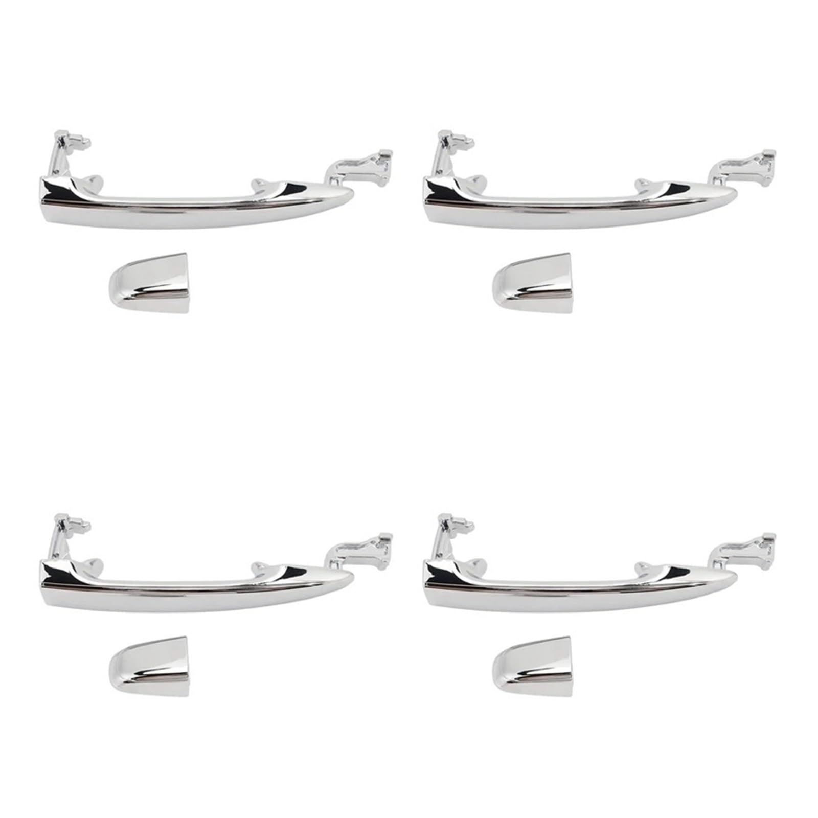 Lanliuhui Store 4X Hinten Schiebetür Äußere Griff Chrom Links Rechts Kompatibel Mit Alphard 2003-2008 69230 ‑ 58010-A06U Lanliuhui Store 4X Hinten Schiebetür Äußere Griff Chrom Links Rechts Kompatibel Mit Alphard 2003-2008 69230 ‑ 58010-A06U von YASTOOLS