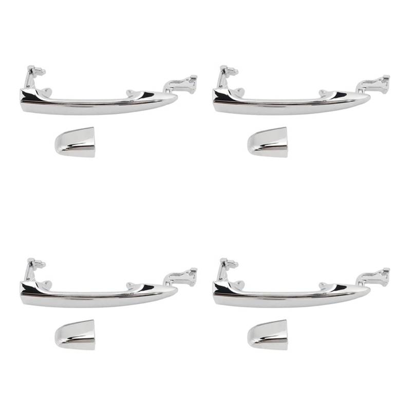 Lanliuhui Store 4X Hinten Schiebetür Äußere Griff Chrom Links Rechts Kompatibel Mit Alphard 2003-2008 69230 ‑ 58010-A06U von YASTOOLS