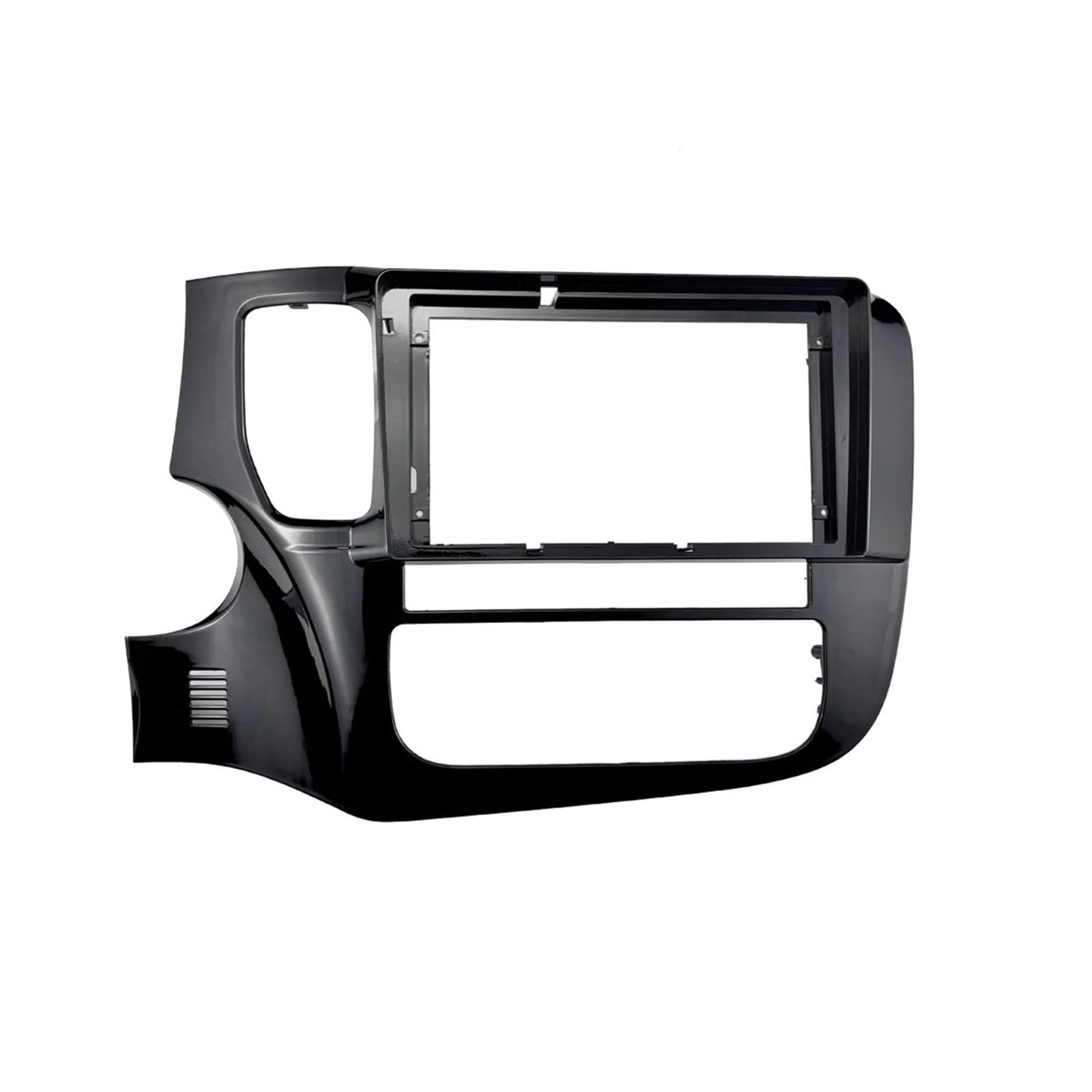 Lanliuhui Store 9-Zoll-Autorahmenblende, kompatibel mit Outlander 3 2012–2018, Adapter, Canbus-Box-Decoderkabel, Radio-Dashboard-Headunit-Panel-Kit(Only Frame) von YASTOOLS