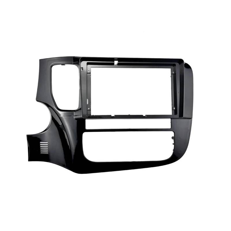 Lanliuhui Store 9-Zoll-Autorahmenblende, kompatibel mit Outlander 3 2012–2018, Adapter, Canbus-Box-Decoderkabel, Radio-Dashboard-Headunit-Panel-Kit(Only Frame) von YASTOOLS