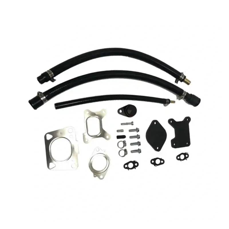 Lanliuhui Store EGR-Ventilsatz, kompatibel mit Chev*olet 2017–2019, EGR-Ventilsatz, Billet-Ansaugplatte 6,6 l, kompatibel mit Duramax L5P-EGR-Ventil von YASTOOLS