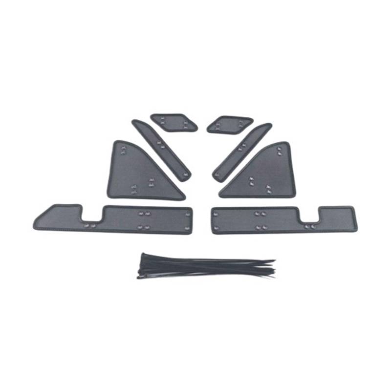 Lanliuhui Store Kompatibel mit Qashqai J11 2018–2020, Kühlergrilleinsatz, Netz, Insektenschutz, Netzabdeckung, Zierschutz, Autozubehör(With Radar) von YASTOOLS
