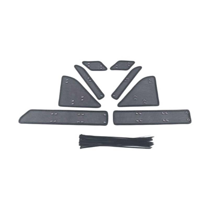 Lanliuhui Store Kompatibel mit Qashqai J11 2018–2020, Kühlergrilleinsatz, Netz, Insektenschutz, Netzabdeckung, Zierschutz, Autozubehör(Without Radar) von YASTOOLS